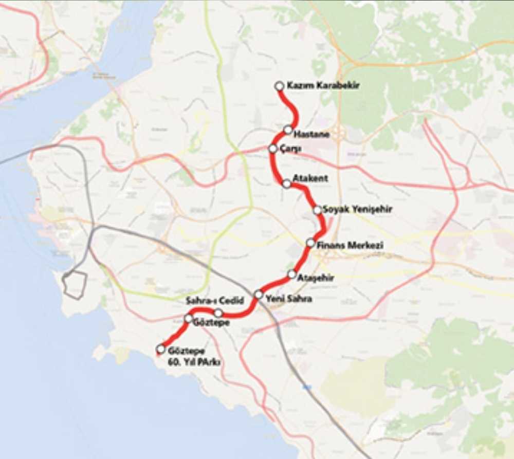 Halkalı - Yeni Havalimanı Metro Projesi